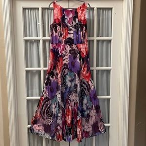 Eliza J. Maxi Dress. Size 14. Multicolored floral